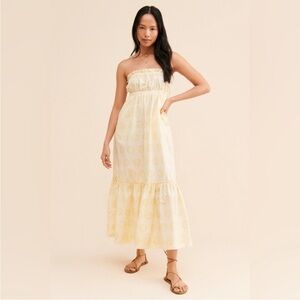 knee length dresses for ladies Bella Dahl Womens Smocked Mini Dress, M, Brown main image 0